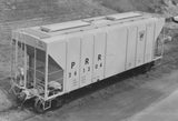 HO PRR H49 & H50 Plain Keystone Covered Hopper Decals (1966+)