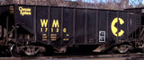 HO Chessie System Western Maryland 66 Ton "Stretched" Hopper Decals