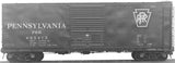 HO PRR X29F & X29G Boxcar Decals Shadow Keystone Sheme