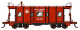 HO B&O I-12 Caboose Red Scheme (1941-1964) Decals