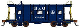 HO B&O I-12 Caboose Blue Scheme (1965-1983+) Decals