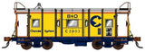 HO B&O I-12 Caboose Blue Scheme (1965-1983+) Decals