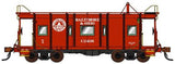 HO B&O I-12 Caboose Red Scheme (1941-1964) Decals