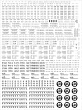 HO PRR X37, X37a & X37b Boxcar Decals