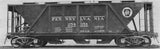 HO PRR Circle Keystone Covered Hopper Decals